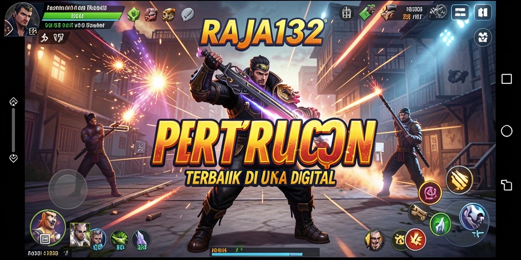 Tangkapan layar RAJA132 menampilkan aksi pertarungan yang seru dan intens.